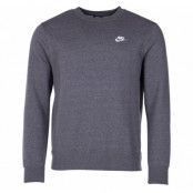 Nike Sportswear Club Fleece Cr, Charcoal Heathr/White, S,  Nike