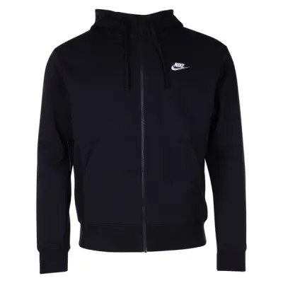 Nike Sportswear Club Fleece Me, Black/Black/White, Xl,  Nike