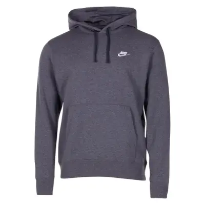 Nike Sportswear Club Fleece Pu, Charcoal Heathr/Anthracite/Whi, Xxxxl,  Hoodies