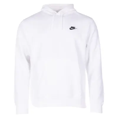 Nike Sportswear Club Fleece Pu, White/White/Black, Xxl,  Hoodies