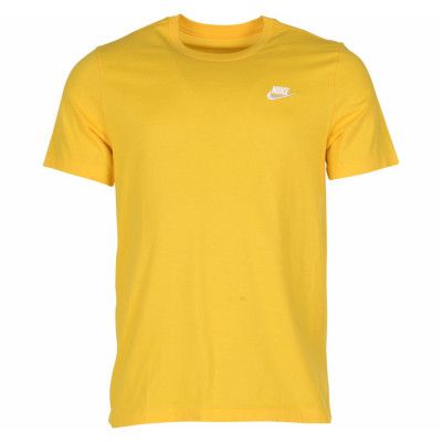 Nike Sportswear Club Men's T-S, Amarillo/White, L,  T-Shirts