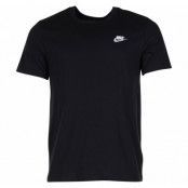 Nike Sportswear Club Men's T-S, Black/White, St,  Nike