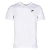 Nike Sportswear Club Men's T-S, White/Black, M,  Nike