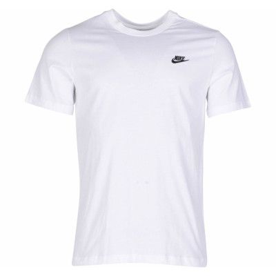 Nike Sportswear Club Men's T-S, White/Black, M,  Nike