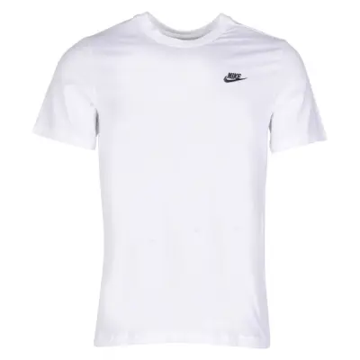 Nike Sportswear Club Men's T-S, White/Black, M,  Nike
