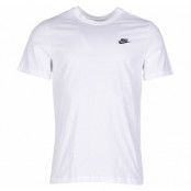 Nike Sportswear Club Men's T-S, White/Black, St,  Nike
