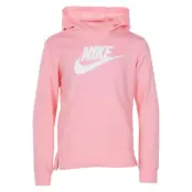 Nike Sportswear Girls' Pullove, Bleached Coral/White, Xl,  Nike