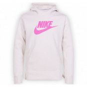 Nike Sportswear Girls' Pullove, Lt Orewood Brn/Fire Pink, L,  Nike