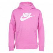 Nike Sportswear Girls' Pullove, Magic Flamingo/White, L,  Nike