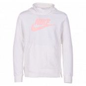 Nike Sportswear Girls' Pullove, Sail/Bleached Coral, M, Nike