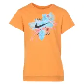 Nike Sportswear Girls' T-Shirt, Orange Peel/Htr, Xs,  T-Shirts