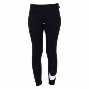 Nike Sportswear Girls' Tights, Black/White, M,  Nike