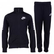 Nike Sportswear Girls' Tracksu, Black/Black/White, M,  Nike