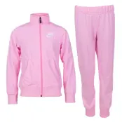 Nike Sportswear Girls' Tracksu, Pink/Pink/White, M,  Nike