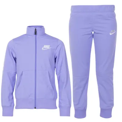 Nike Sportswear Girls' Tracksu, Twilight Pulse/Twilight Pulse/, M,  Nike