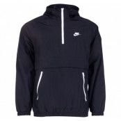 Nike Sportswear Hooded Woven A, Black/Black/White, Xxl, Nike