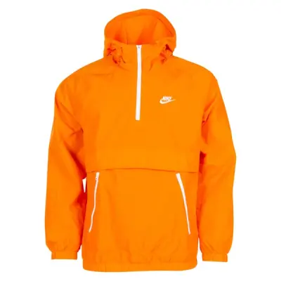 Nike Sportswear Hooded Woven A, Magma Orange/Magma Orange/Whit, L,  Nike