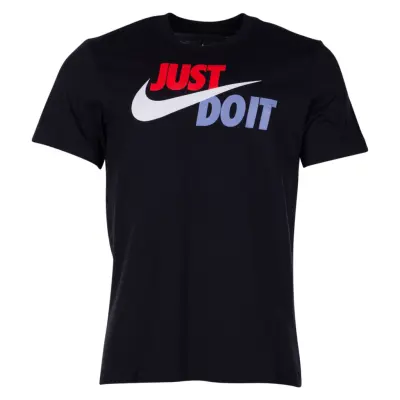 Nike Sportswear Jdi Men's T-Sh, Black/Mystic Red/Platinum Tint, Xl,  Nike