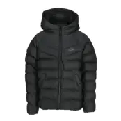 Nike Sportswear Kids Hooded Jacket, Black/Black/Black/Anthracite, M,  Jackor