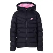 Nike Sportswear Kids Hooded Jacket, Black/Black/Black/Pink, M,  Jackor