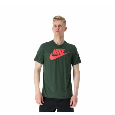 Nike Sportswear Men's T-Shirt, Galactic Jade/Ember Glow, Xs,  Nike