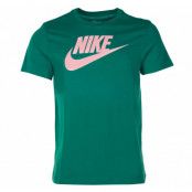 Nike Sportswear Men's T-Shirt, Mystic Green/Coral Stardust, L,  Nike