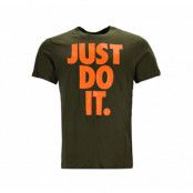 Nike Sportswear Men's T-Shirt, Rough Green/Total Orange, Xxxxl,  Nike