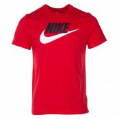 Nike Sportswear Men's T-Shirt, University Red/Black/White, L,  Nike