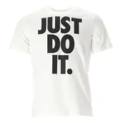 Nike Sportswear Men's T-Shirt, White/Black, M,  T-Shirts