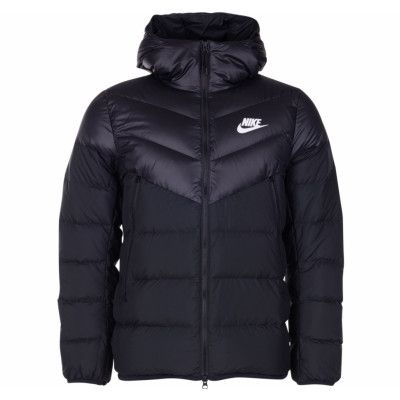 Nike Sportswear Windrunner Dow, Black/Black/Black/White, Xxl,  Jackor