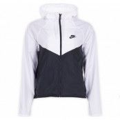 Nike Sportswear Windrunner Wom, White/Black/Black, L,  Nike