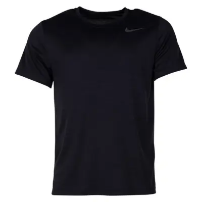 Nike Superset Men's Short-Slee, Black/Mtlc Hematite, L,  Nike