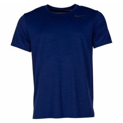 Nike Superset Men's Short-Slee, Blue Void/Black, L,  Nike