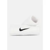 Nike Swoosh Doublewide Wristba, White/Black, Onesize,  Benskydd Och Tillbehör