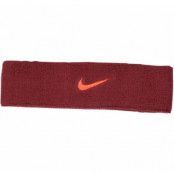 Nike Swoosh Headband, Red/Orange, Onesize,  Utrustning