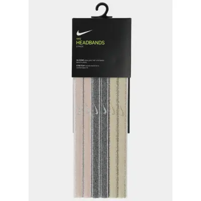 Nike Swoosh Sport Headbands 6, Pink Oxford/Black/Rattan, Onesize,  Pannband