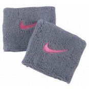 Nike Swoosh Wristbands 2 Pk, Grey/Pink, Onesize, Utrustning