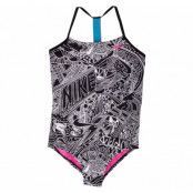 Nike T-Back Onep Doodle, Black, L, Nike