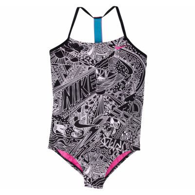 Nike T-Back Onep Doodle, Black, L,  Nike