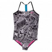 Nike T-Back Onep Doodle, Black, Xs,  Baddräkter