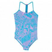 Nike T-Back Onep Doodle, Lt Blue Fury, L, Nike