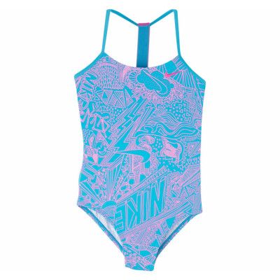 Nike T-Back Onep Doodle, Lt Blue Fury, L,  Nike