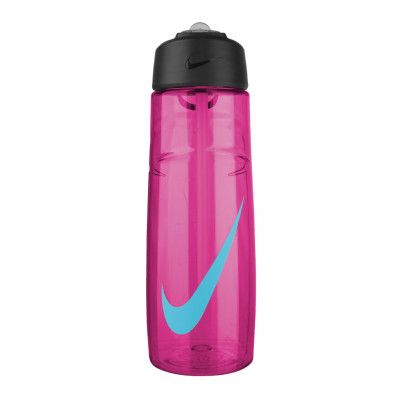 Nike T1 Flow Swoosh Water Bott, Vivid Pink/Gamma Blue, 700,  Nike