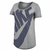 Nike Tee-Bf Futura Glyph Fill, Dk Grey Heather/Dk Grey Heathe, M,  Nike