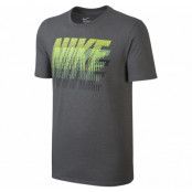 Nike Tee-Pwr Stack, Carbon Heather/Volt, Xxl, T-Shirts