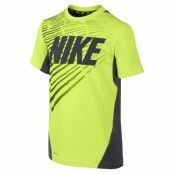 Nike Vapor Df Gfx Ss Top Yth, Volt/Anthracite, Xl,  Nike