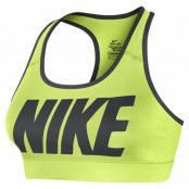 Nike Victory Cmprsn Logo Bra, Volt/Anthracite/Anthracite, L,  T-Shirts