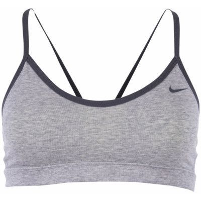 Nike Victory Reversible Bra, Dk Grey Heather/Volt Ice/Anthr, S,  Nike