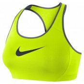 Nike Victory Shape Bra, Volt/Cool Grey/Black, L,  Nike