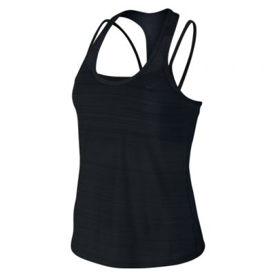 Nike Victory Tank, Black/Black/Black, M,  Nike